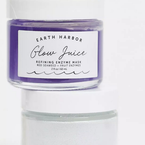 Earth Harbor Face Mask Glow Juice Quick Cleanse Detoxifis Hydrates w/ Aloe NWT - Picture 5 of 7